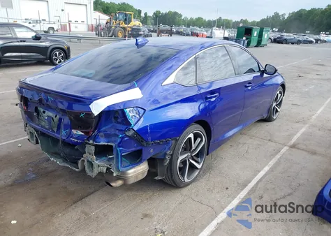 2018 Honda Accord Sport from USA, damaged, VIN 1HGCV1F36JA193838